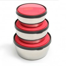 ظروف استیل درب دار